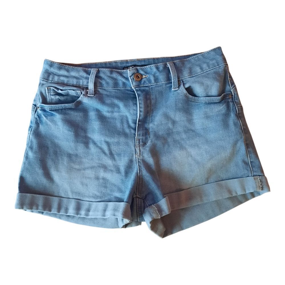 Fashion Nova Light Blue Jean Shorts